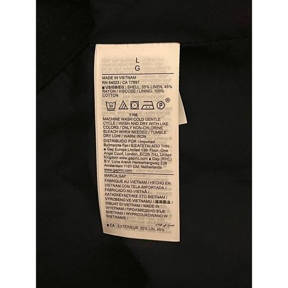 Gap Linen-Blend Apron Top - Picture 10 of 11